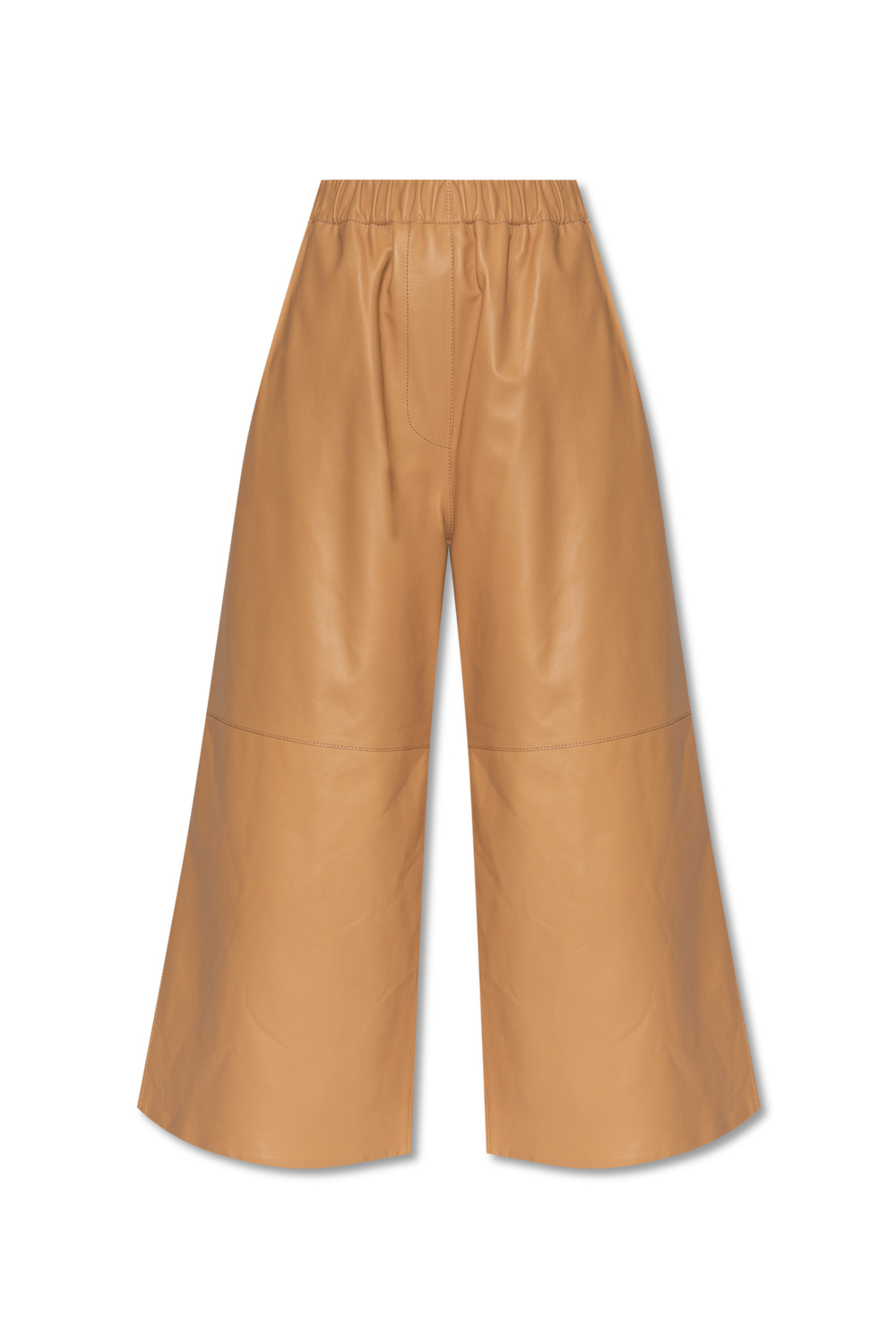 Beige Leather trousers Loewe - Vitkac Canada